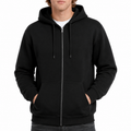 Long-Sleeved Full Zipper Hoodie